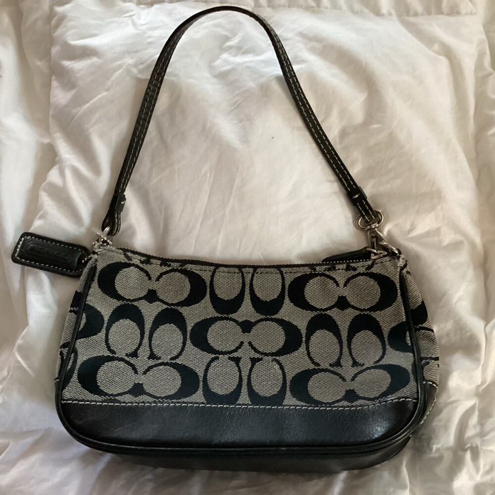 Coach Handbag With Logos
